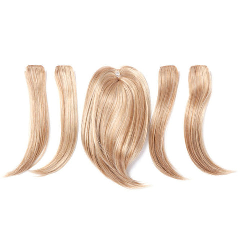 5 Piece Straight Topper & Extension Set