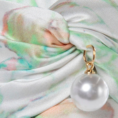 Pearl & Satin Headband