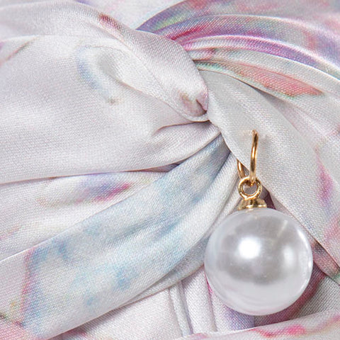 Pearl & Satin Headband