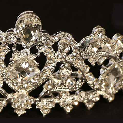 Handmade Silver and Crystal Crown